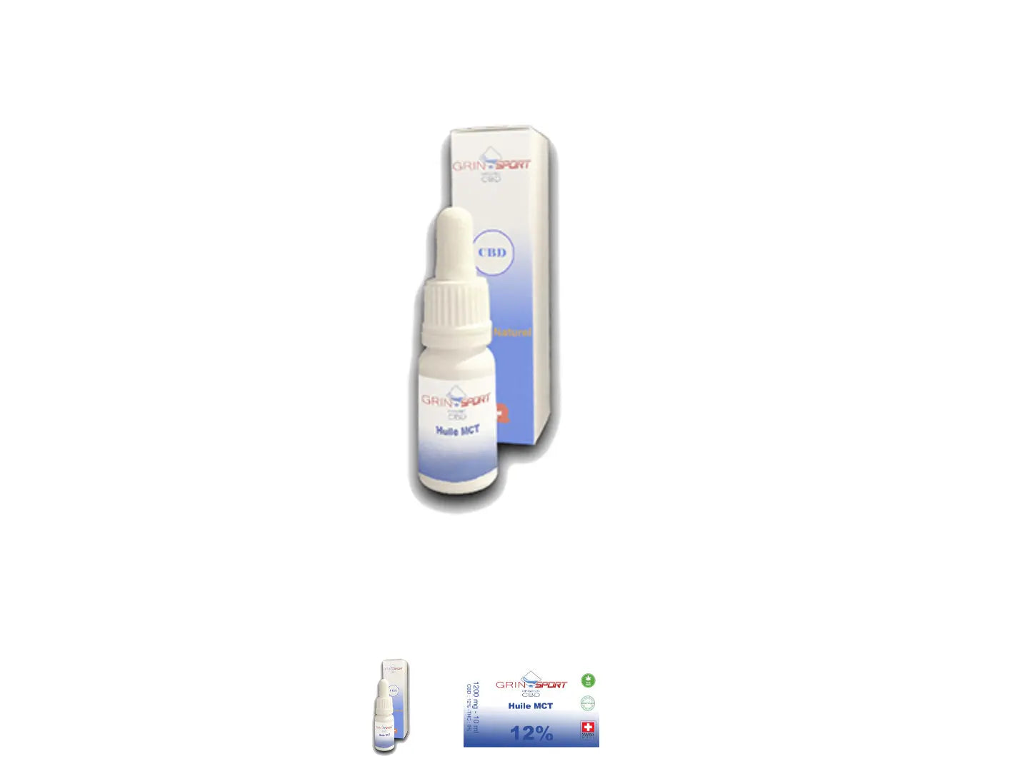 Grin sport oil 12% CBD