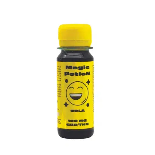 CBD- und THC-SIRUP – Zaubertrank – 100 mg – Cola-Geschmack – SPLIFF