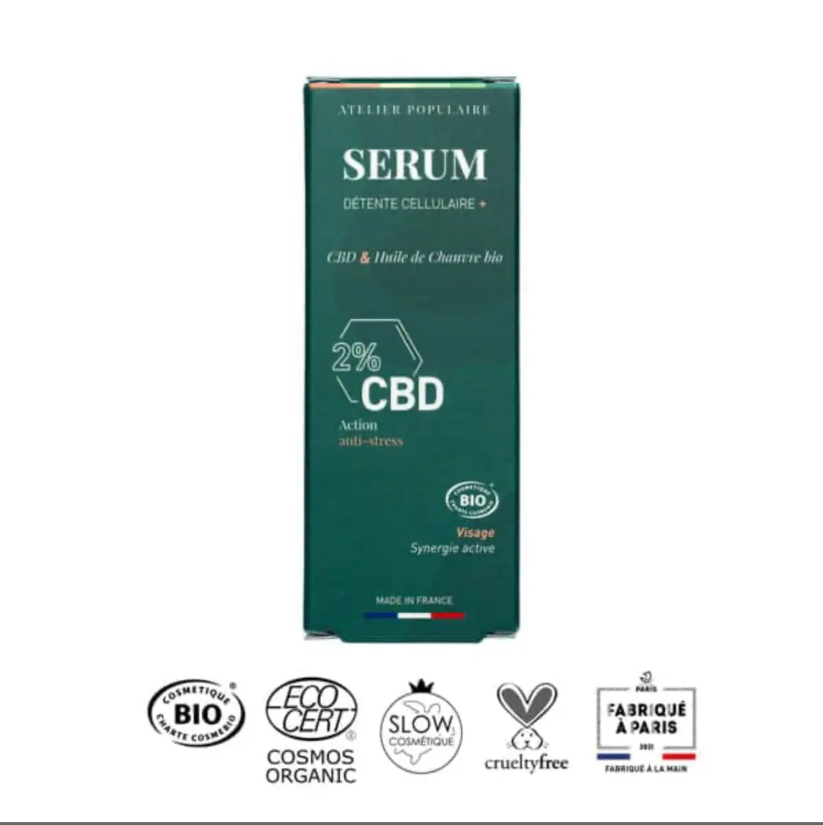 Sérum visage détente cbd