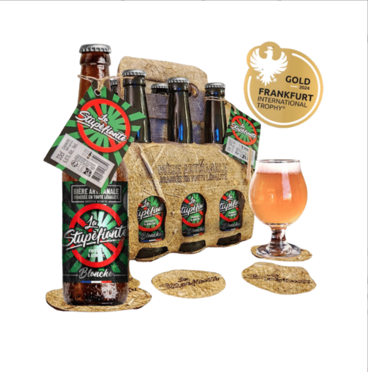 BIERE CBD BLANCHE - LA STUPEFIANTE