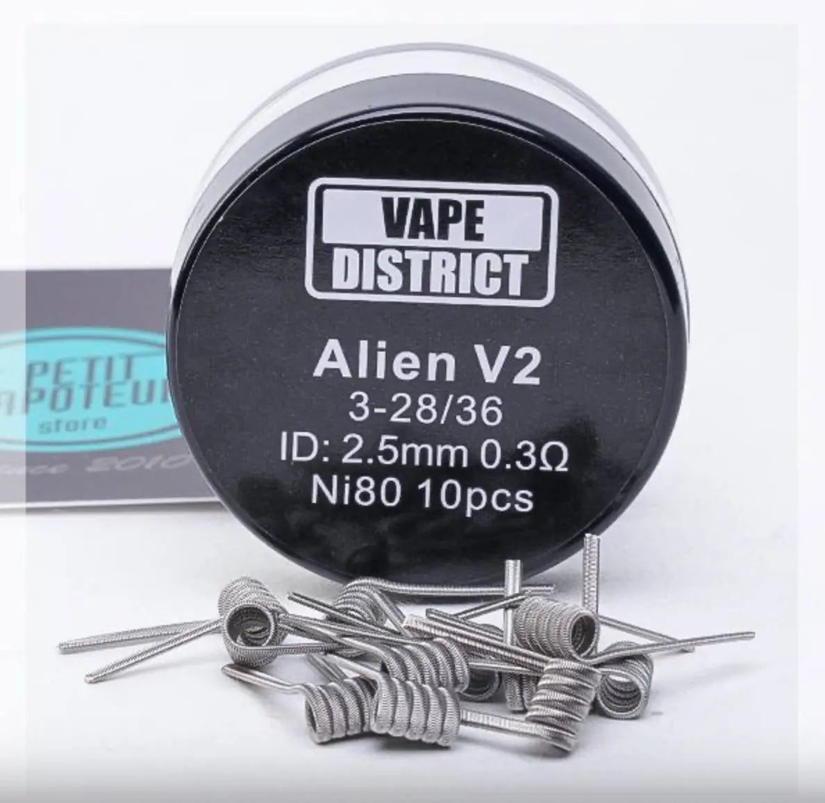 Coils Ni80 Vape District ALIEN V2 0,3 ohm
