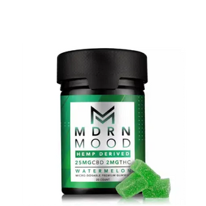 🍉 20 GUMMIES CBD & THC – WATERMELON – MDRN MOOD