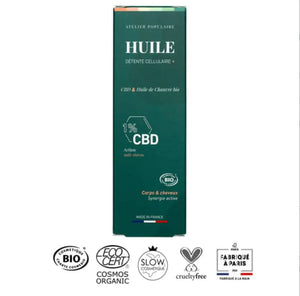 HUILE CORPS & CHEVEUX BIO CBD