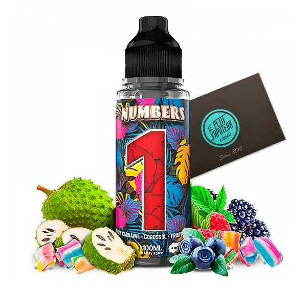 Numbers 1 e-liquid 100 ml