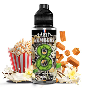 E-LIQUID NUMBERS 8 100ML