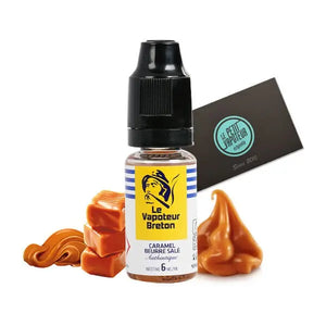 Salted Butter Caramel E-liquid Le Vapoteur Breton