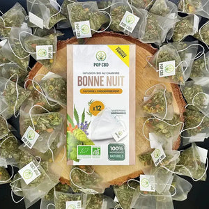 Infusion CBD BONNE NUIT 30% de Chanvre