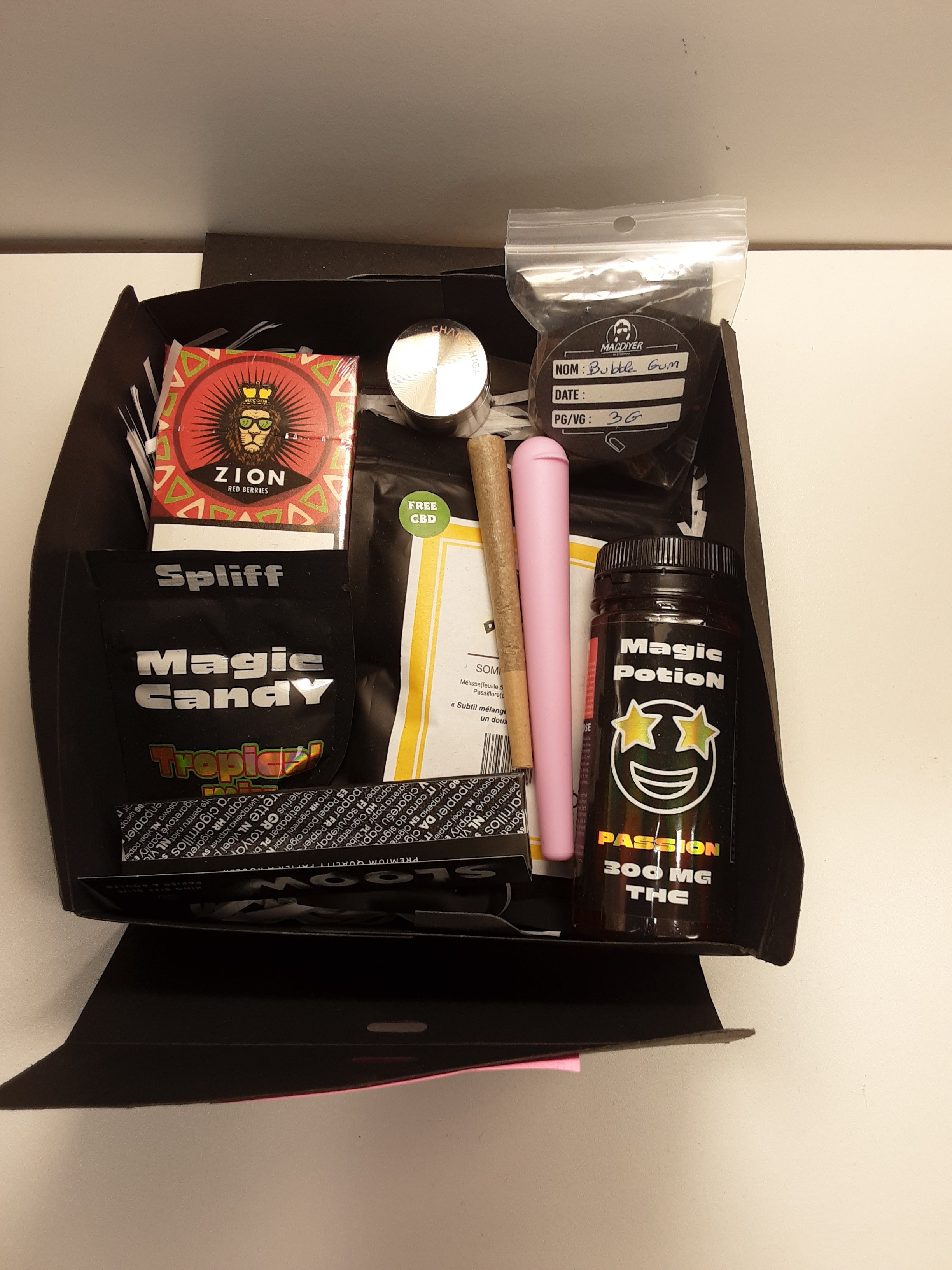 Box cbd amateurs de saveur